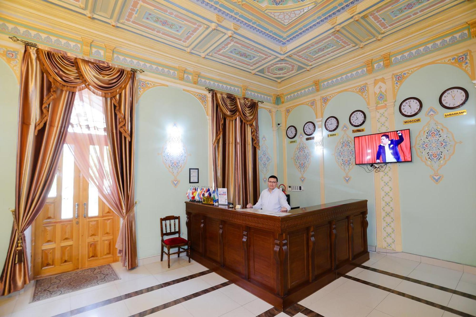 Hotel Yangi Sharq Samarcanda Exterior foto